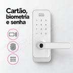 Fechadura Digital Papaiz SL205: formas de abertura