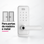 Fechadura Digital Papaiz SL205: para madeira e metal