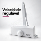 Mola Aérea Papaiz PPZ200 Branca Ajustável: velocidade regulavel