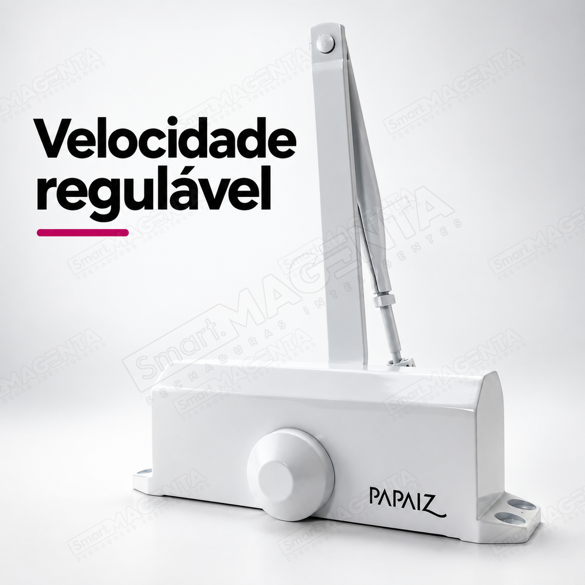 Mola Aérea Papaiz PPZ200 Branca Ajustável: velocidade regulavel