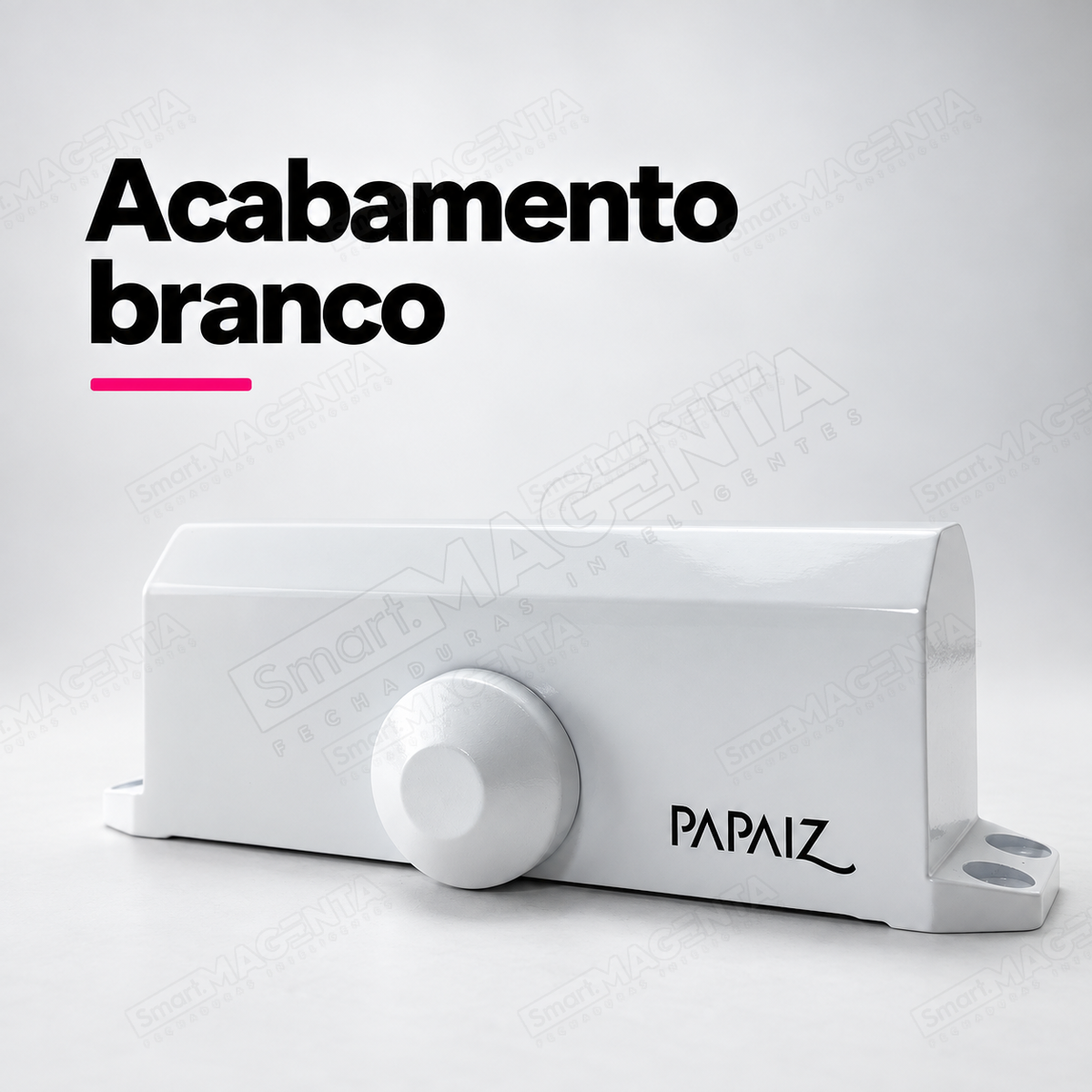 Mola Aérea Papaiz PPZ200 Branca Ajustável: acabamento branco