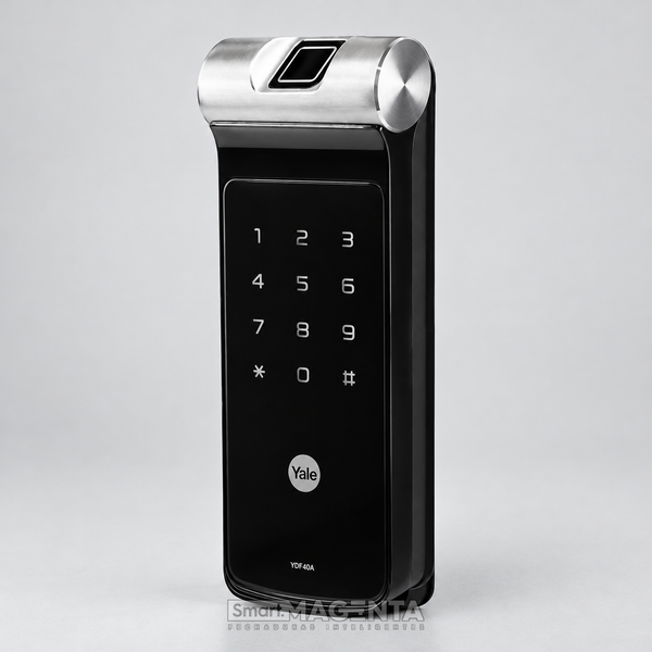 Fechadura Digital Yale YDF40a BP — Correr com Biometria