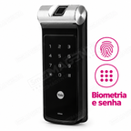 Fechadura Digital Yale YDF40a BP: formas de abertura