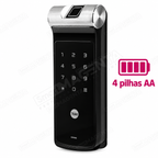 Fechadura Digital Yale YDF40a BP: pilhas aa