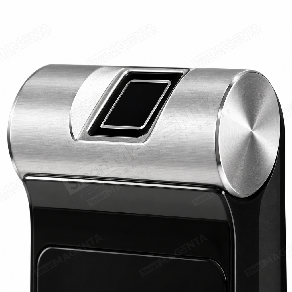 Fechadura Digital Yale YDF40a BP: detalhe do leitor