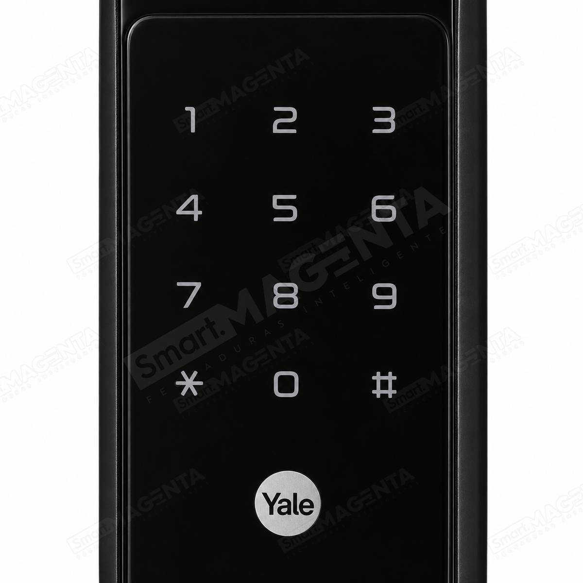 Fechadura Digital Yale YDF40a BP: detalhe do painel