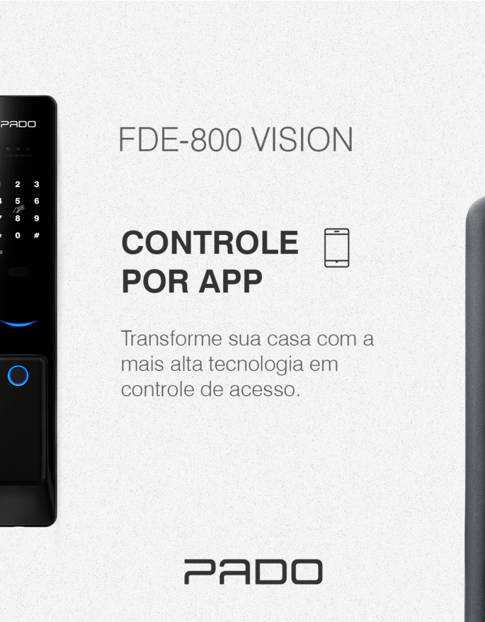Fechadura Pado FDE800 Vision Reconhecimento Facial TTlock — foto 2