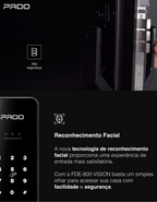 Fechadura Pado FDE800 Vision Reconhecimento Facial TTlock — foto 6