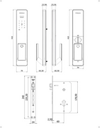 Fechadura Pado FDE800 Vision Reconhecimento Facial TTlock — foto 7