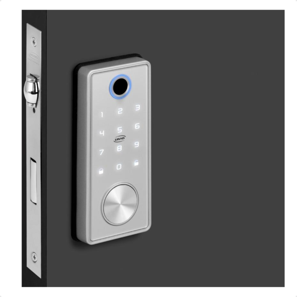 Fechadura Digital Imab D120 Prata Rolete TTlock — foto 4