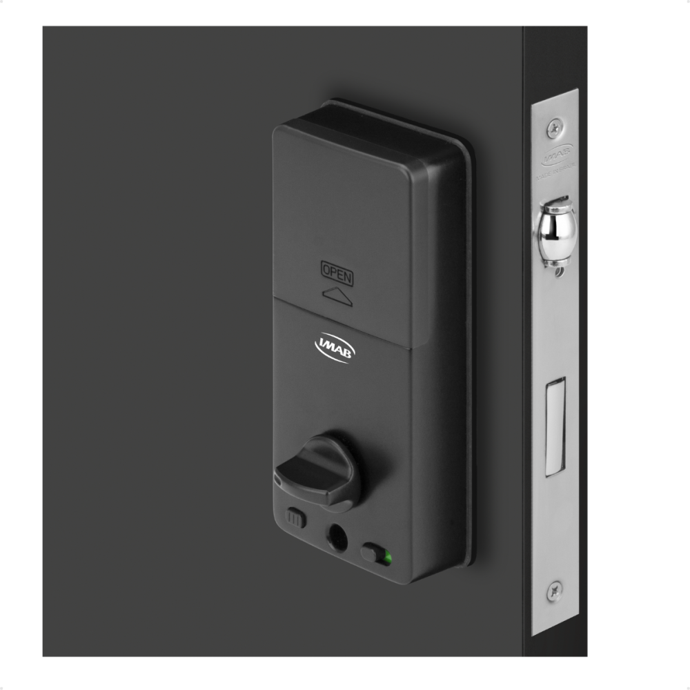 Fechadura Digital Imab D120 Preta Rolete TTlock — foto 3