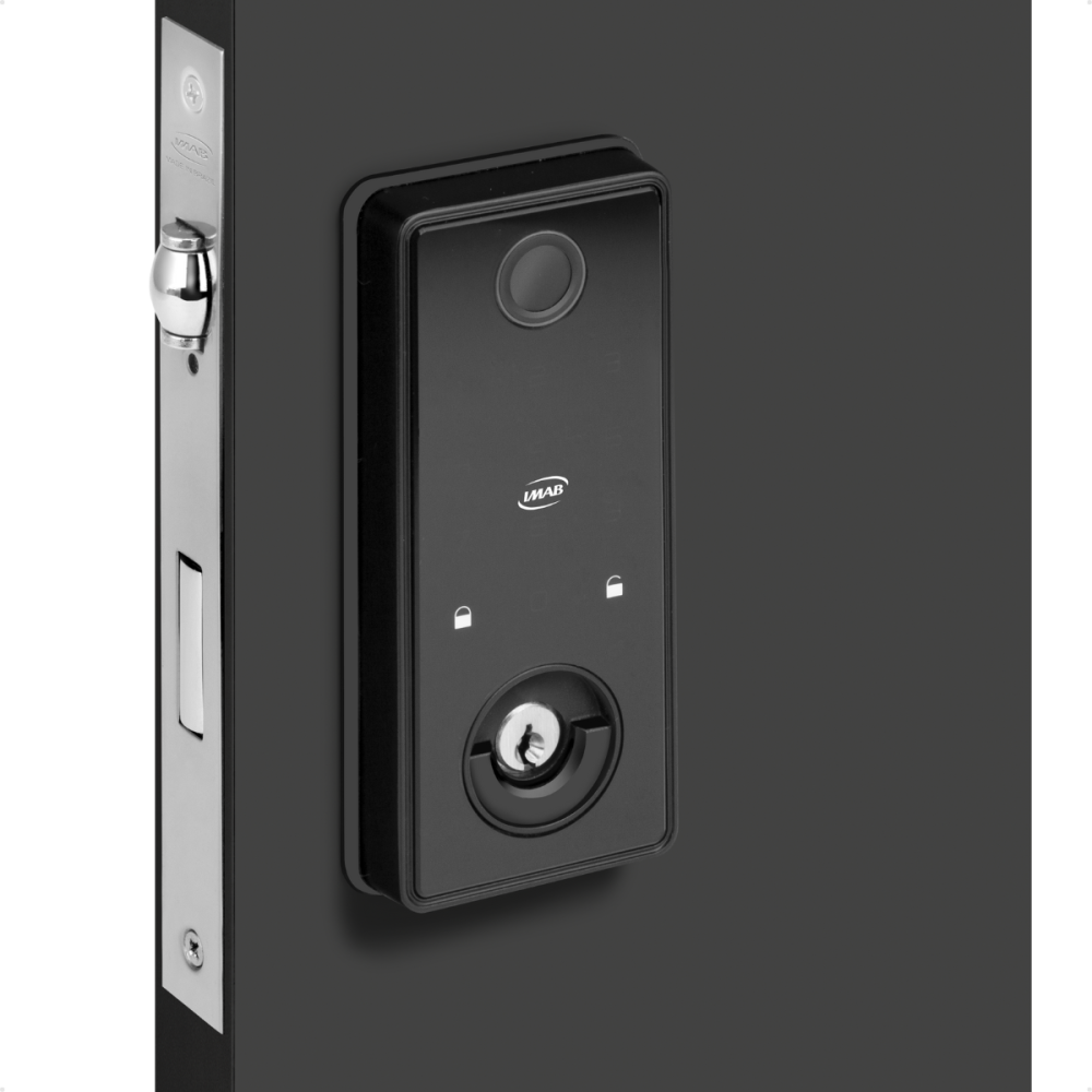 Fechadura Digital Imab D120 Preta Rolete TTlock — foto 6
