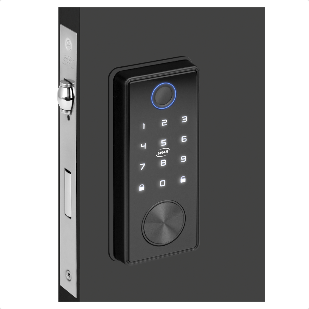 Fechadura Digital Imab D120 Preta Rolete TTlock — foto 7