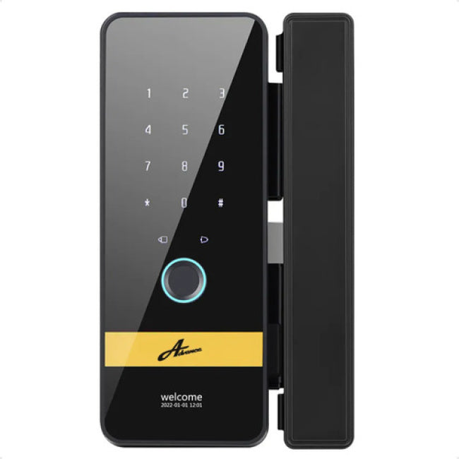 Fechadura Eletrônica Advance Vidro 4600 Tuya Bluetooth