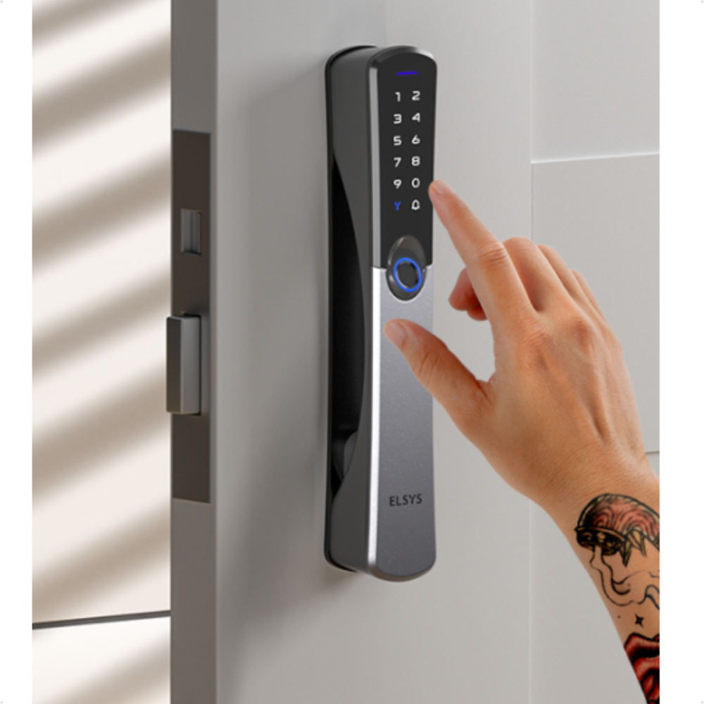 Fechadura Elsys Samba Push IP55 Tuya Smartlife Wi-fi — foto 7