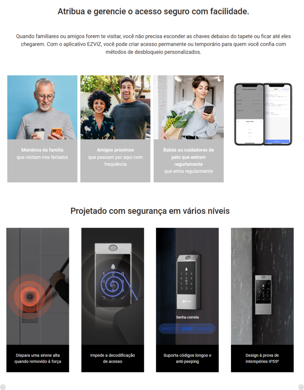 Fechadura Ezviz DL04 Pro — foto 7