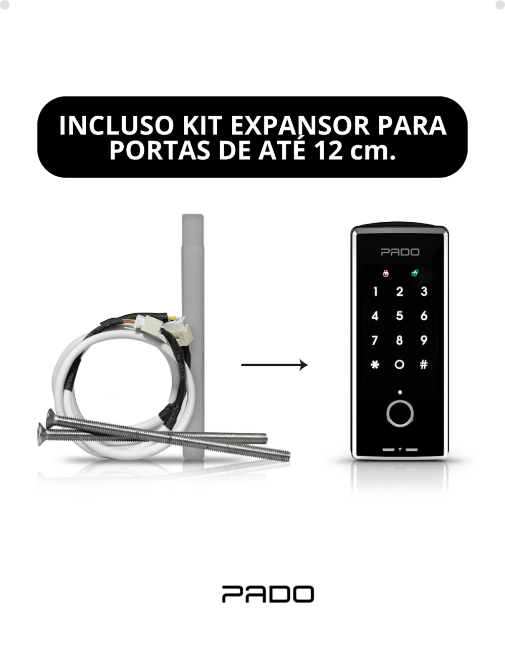 Fechadura Pado FDE 101rm Plus — foto 8