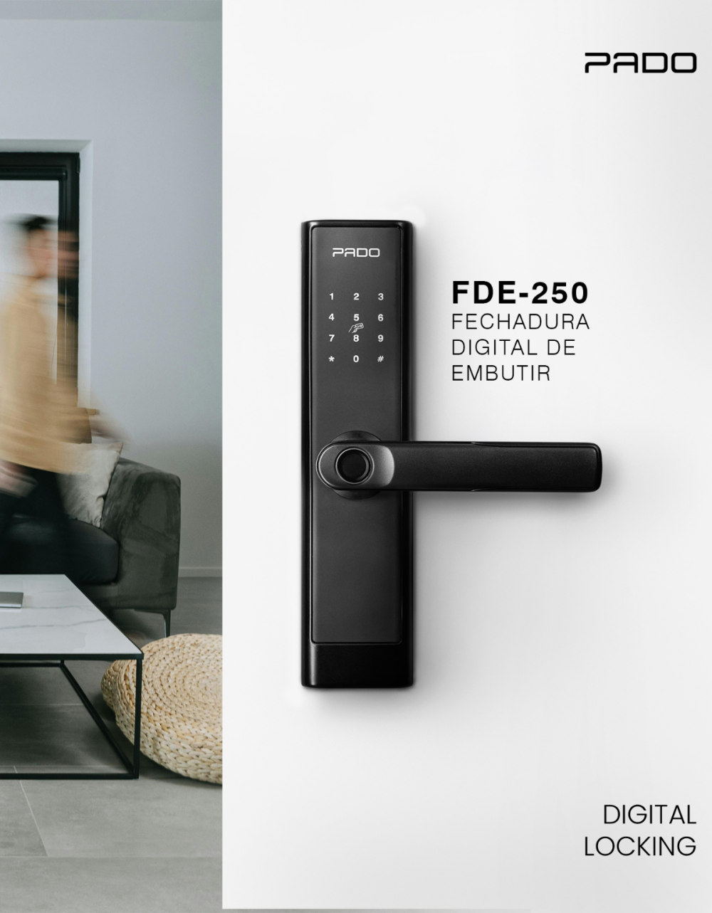 Fechadura Pado FDE250 TTlock — foto 7