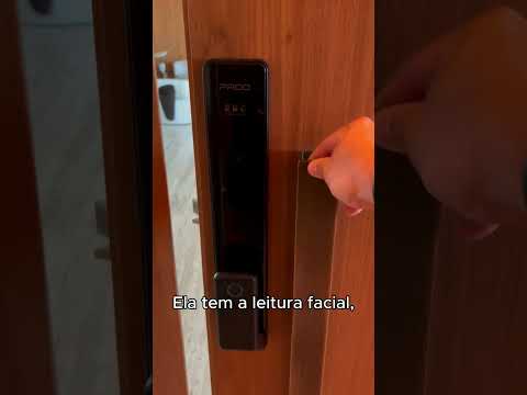 Vídeo demonstrativo — Fechadura Pado FDE800 Vision Reconhecimento Facial TTlock