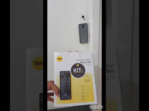Vídeo demonstrativo — Fechadura Digital Yale Reflecta BIO com Biometria, Senha e Cartão